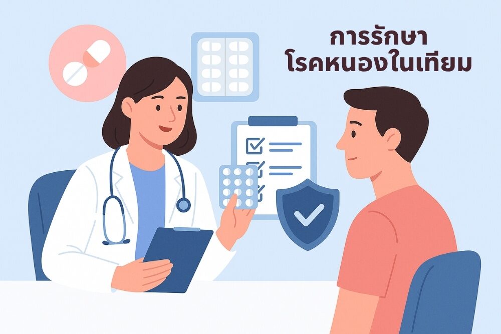 การรักษา โรคหนองในเทียม