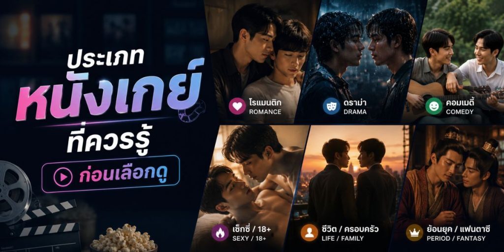 เจาะลึก หาหนังเกย์ดู: แนวทาง เทคนิค และข้อควรระวัง