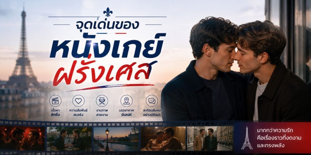 หนังเกย์ฝรั่งเศส ทำอย่างไร? คำตอบที่คนค้นหามากที่สุด