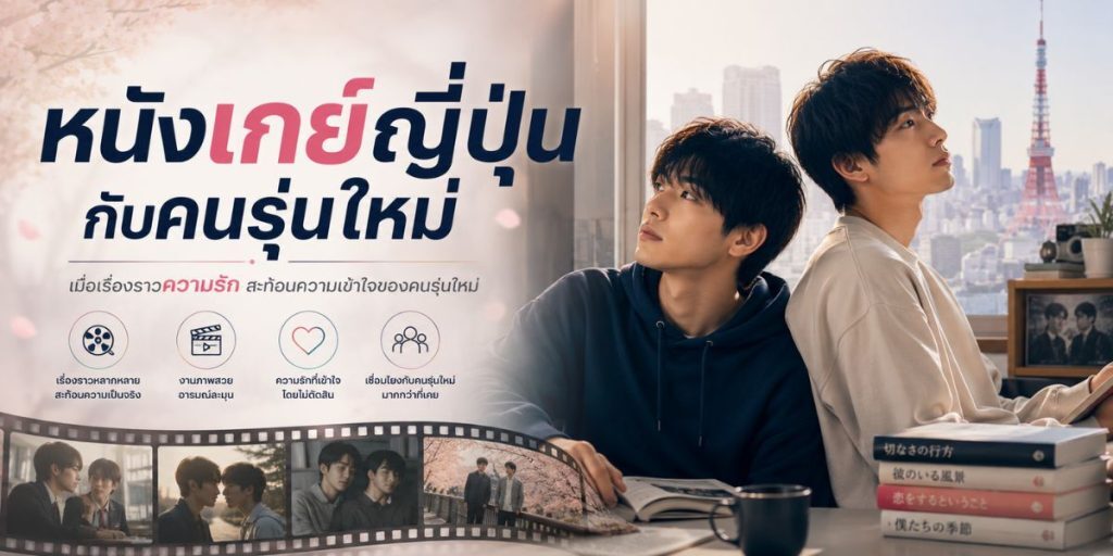 อัปเดต หนังเกย์ญี่ปุ่น ล่าสุด: เทรนด์และสิ่งที่ต้องรู้