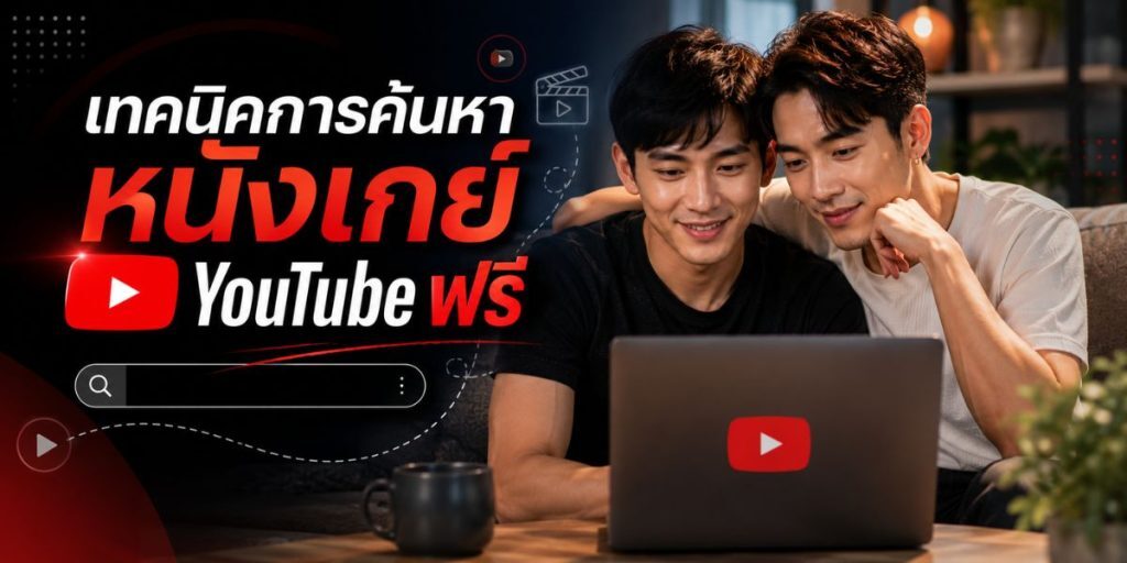 เทคนิคการค้นหาหนังเกย์ YouTube ฟรี