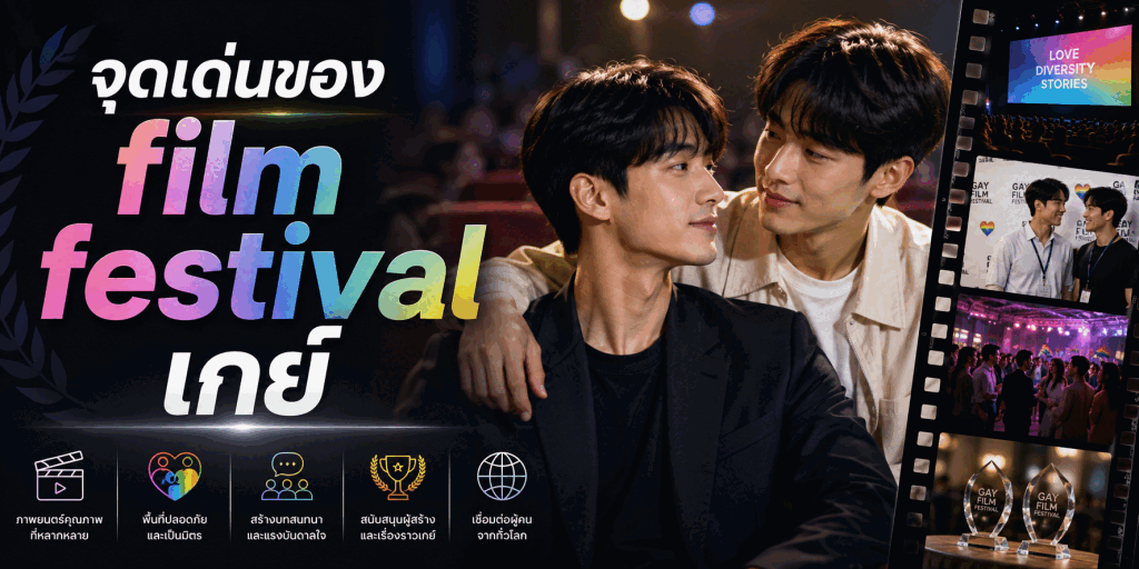 film festival เกย์ คืออะไร? คู่มือฉบับสมบูรณ์ อัปเดตปี 2026