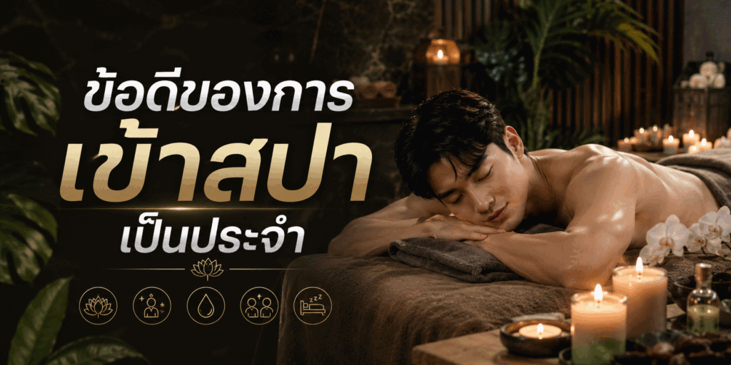 ข้อดีของการเข้าสปาเป็นประจำ