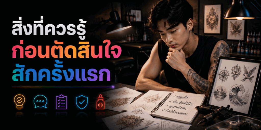 สิ่งที่ควรรู้ก่อนตัดสินใจสักครั้งแรก