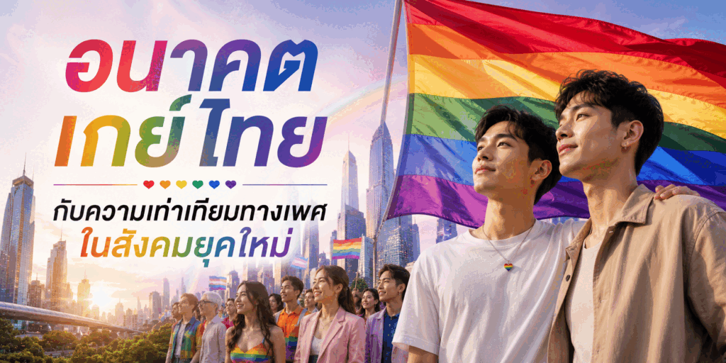 อนาคตเกย์ไทย กับความเท่าเทียมทางเพศในสังคมยุคใหม่