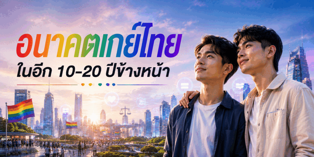 อนาคตเกย์ไทย ในอีก 10-20 ปีข้างหน้า