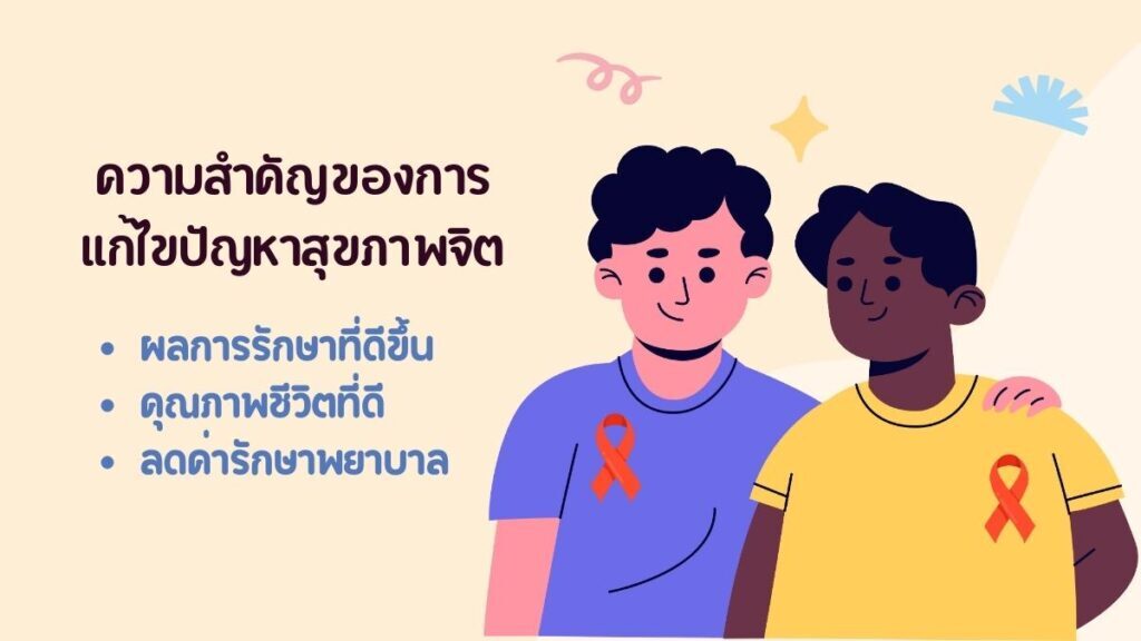 ความสำคัญของการแก้ไขปัญหา สุขภาพจิต
