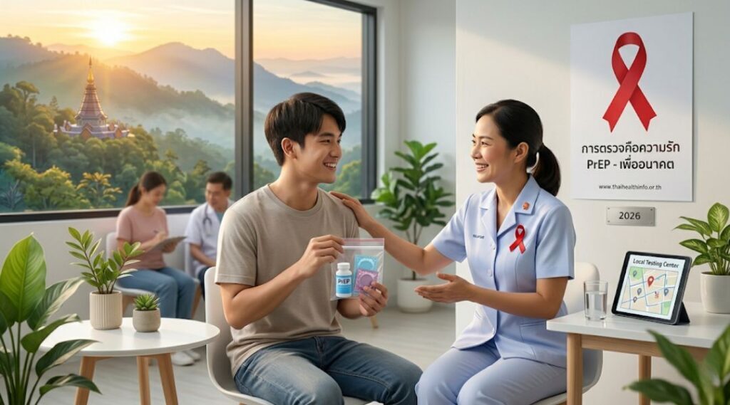 สถิติผู้ติดเชื้อ HIV ที่ยังไม่รู้ตัวในไทย 2026 ตัวเลขจริง สาเหตุ และวิธีป้องกัน
