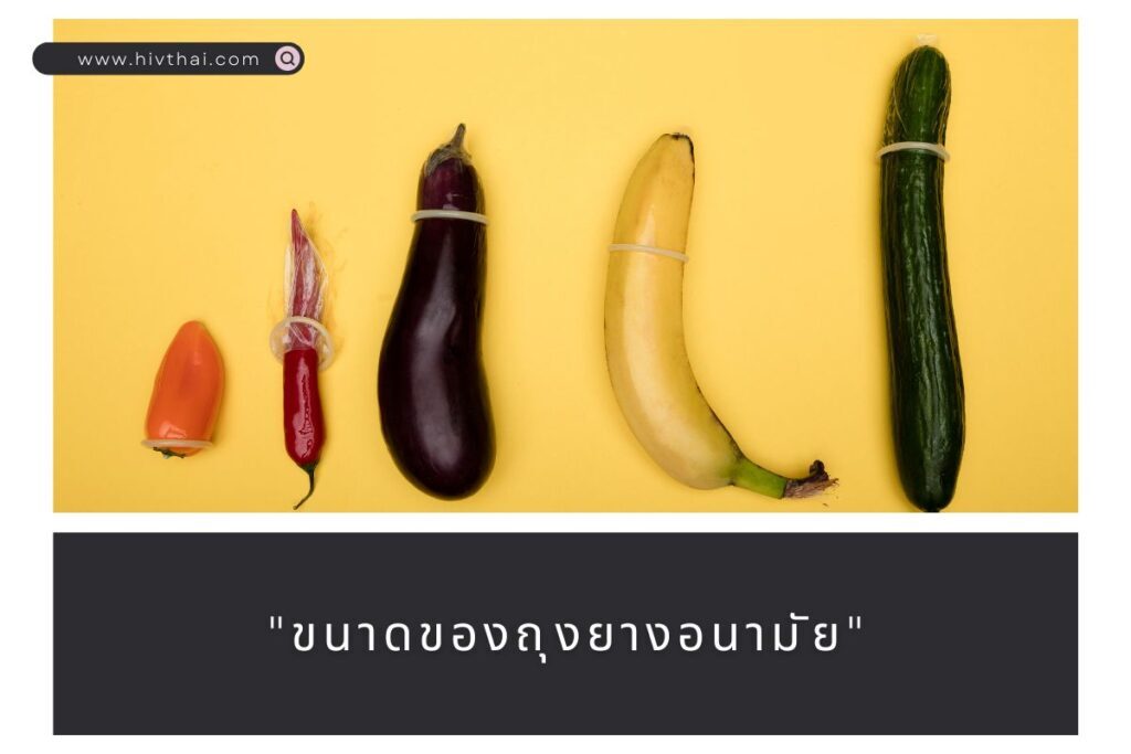 ขนาดของถุงยางอนามัย