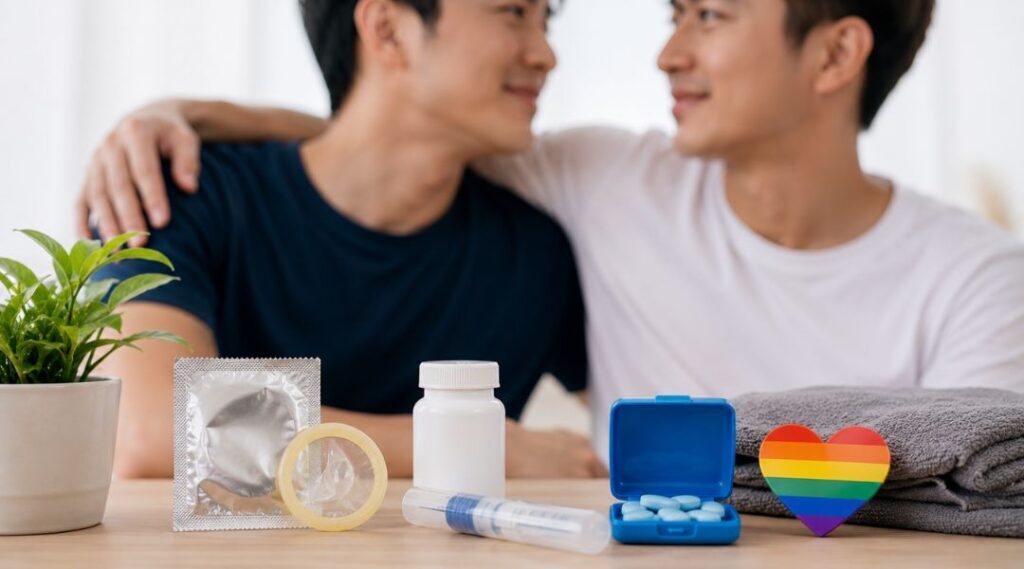 เพศสัมพันธ์ปลอดภัย LGBTQ+ คู่มือป้องกันเอชไอวี PrEP PEP และดูแลสุขภาพทางเพศ