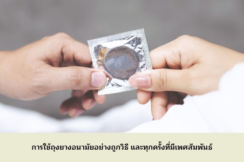 การใช้ถุงยางอนามัย
