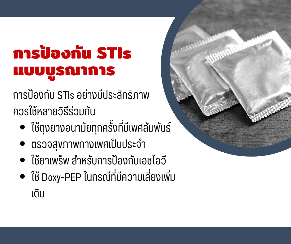 การป้องกัน STIs แบบบูรณาการ