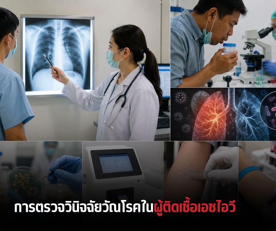 การตรวจวินิจฉัยวัณโรคในผู้ติดเชื้อเอชไอวี