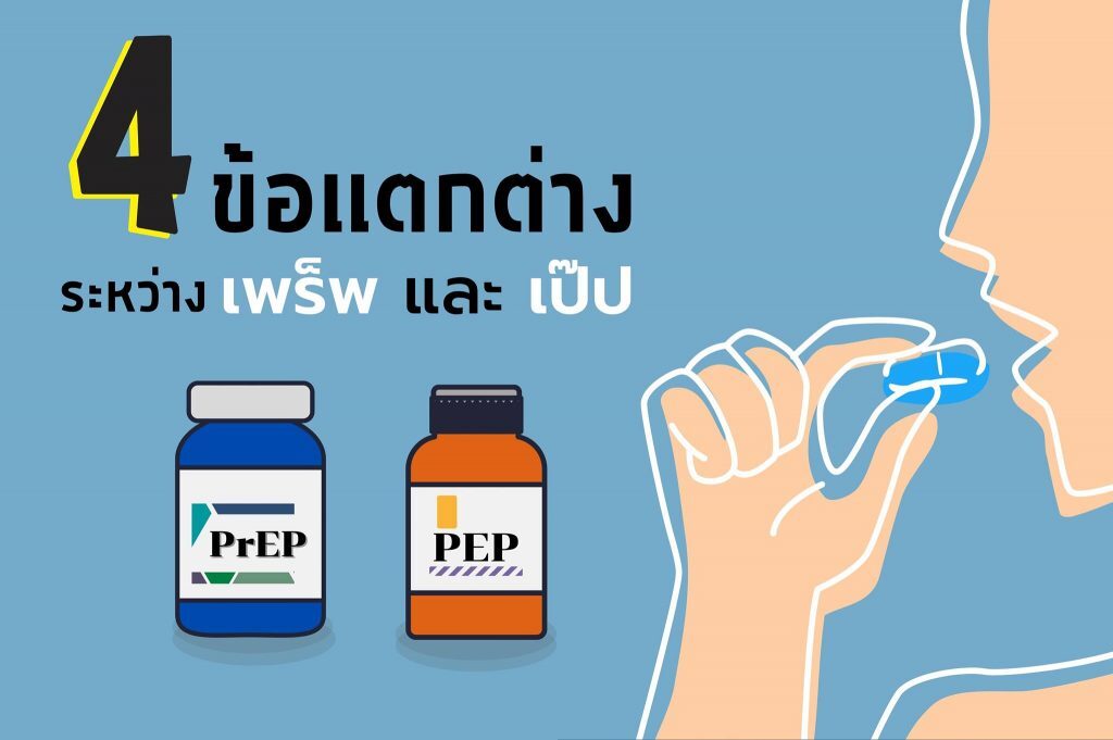4 ข้อแตกต่างระหว่าง “เพร็พ” และ “เป๊ป”