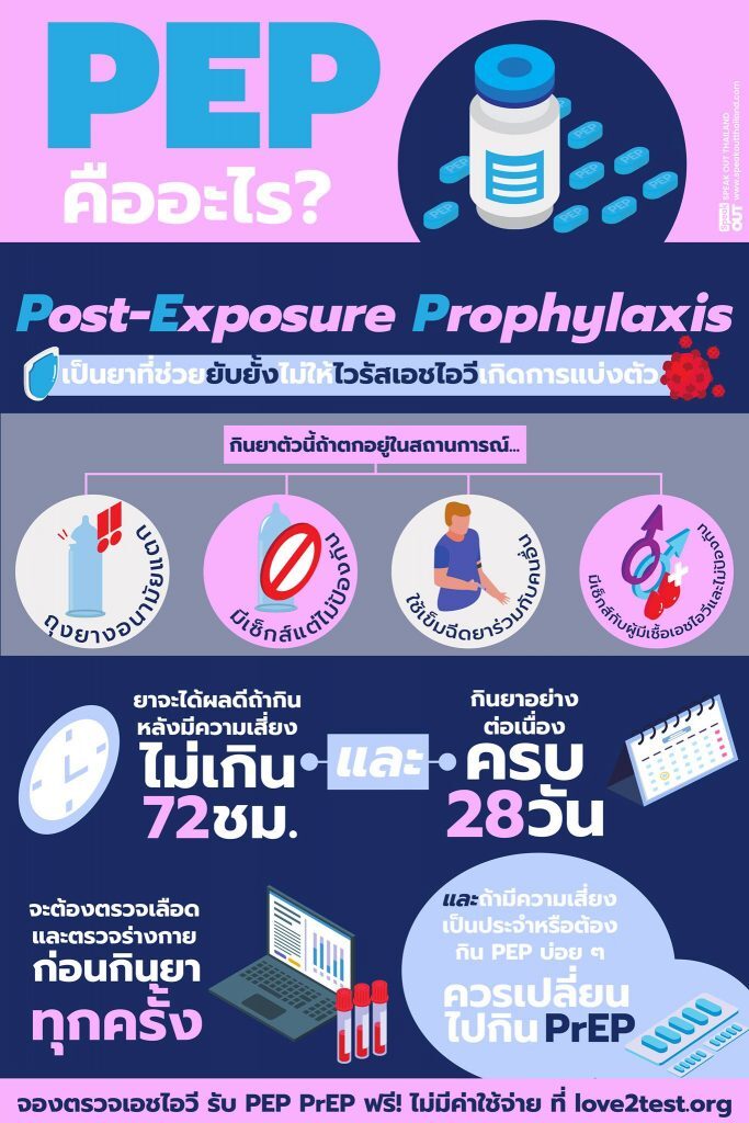 PEP คือยาอะไร?