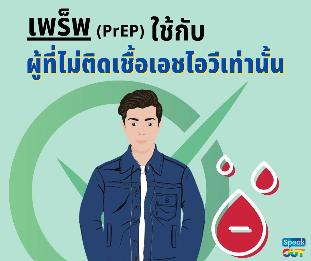 6 ความเข้าใจก่อนทาน เพร็พ (PrEP)
