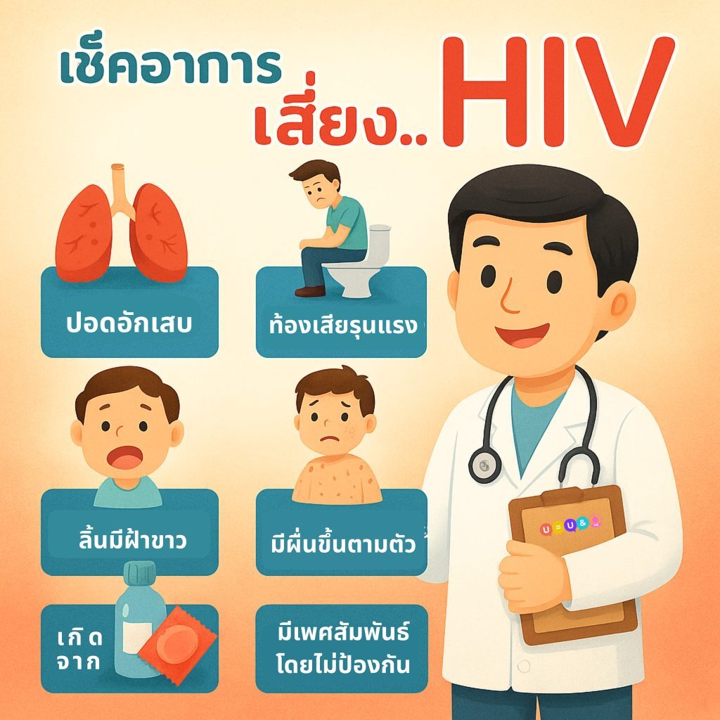 เช็คอาการเสี่ยงHIV