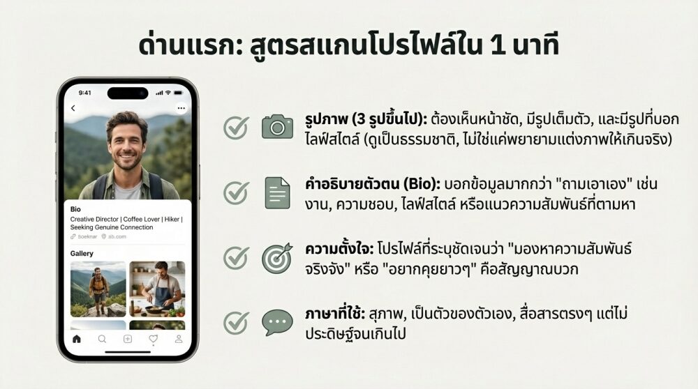 เทคนิค หาเกย์จริงใจ แบบมืออาชีพ