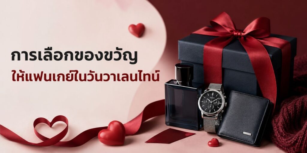 การเลือกของขวัญให้แฟนเกย์ในวันวาเลนไทน์