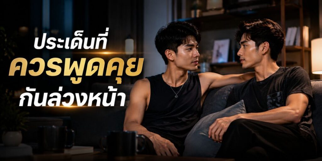 ประเด็นที่ควรพูดคุยกันล่วงหน้า