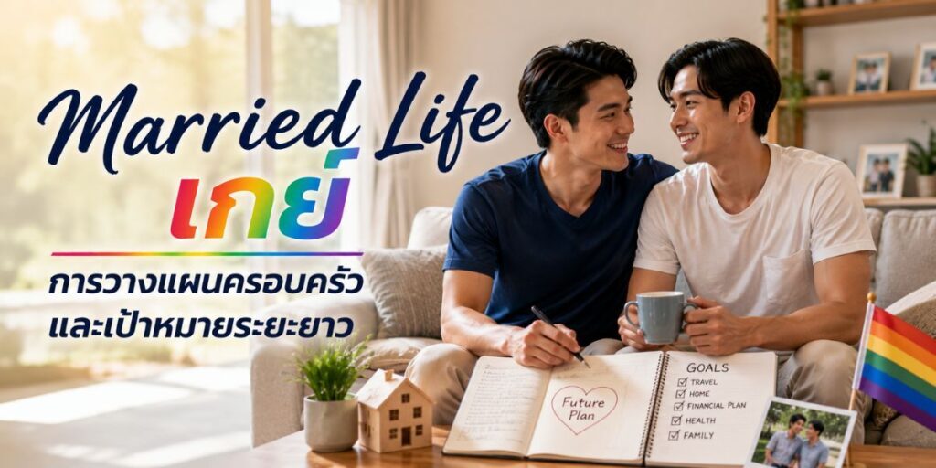 Married Life เกย์ การวางแผนครอบครัวและเป้าหมายระยะยาว