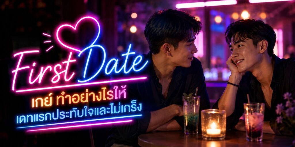 FirstDate เกย์ ทำอย่างไรให้เดทแรกประทับใจและไม่เกร็ง