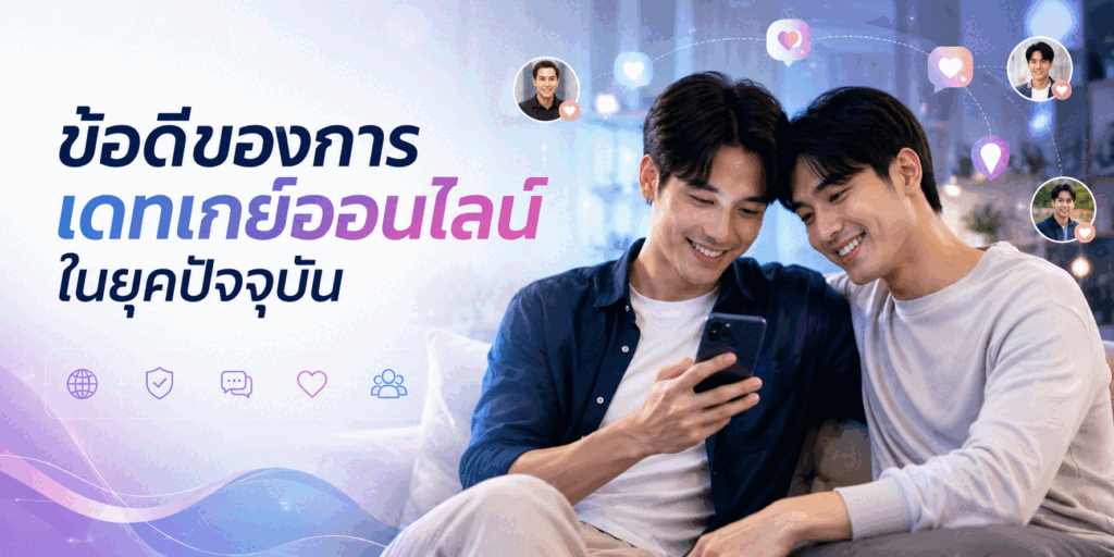 ข้อดีของการเดทเกย์ออนไลน์ในยุคปัจจุบัน