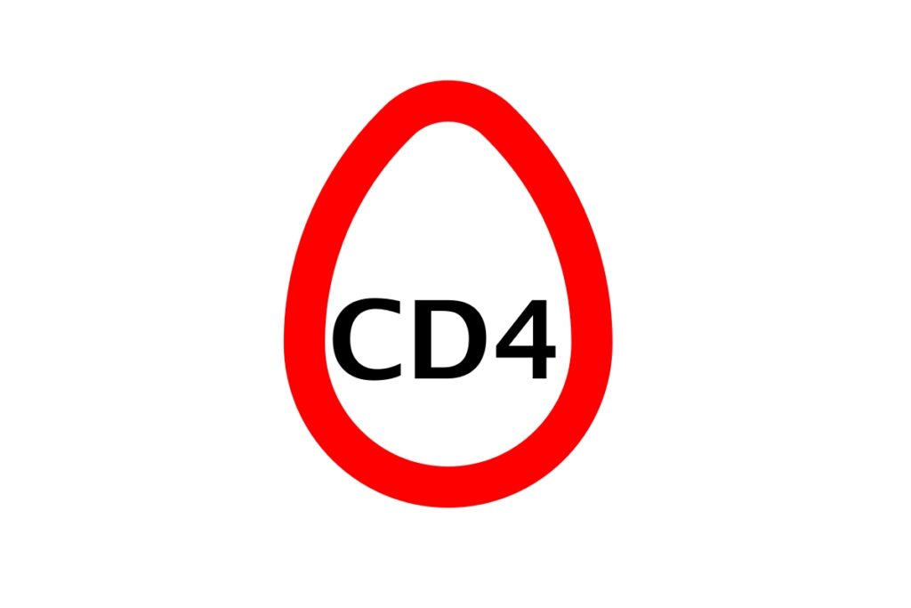 เอชไอวีกับ CD4 (ซีดีโฟร์)