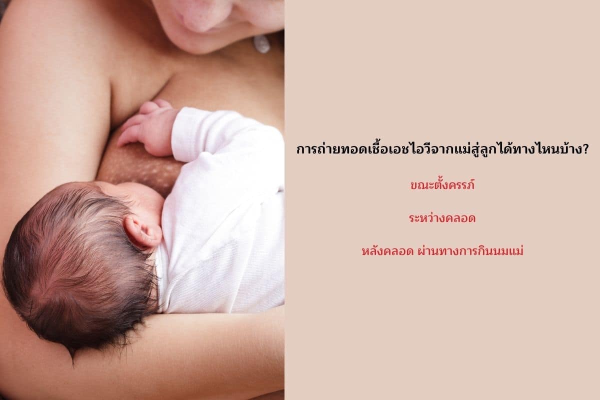 สาเหตุของการติดเชื้อเอชไอวีในเด็ก