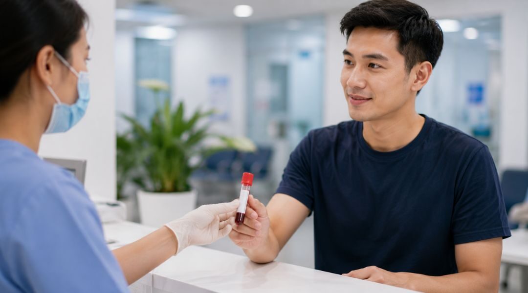 เว็ปจองตรวจ HIV ที่เวียดนาม Love2Test.vn ทางเลือกใหม่สำหรับการนัดหมายออนไลน์ (อัปเดต 2026)
