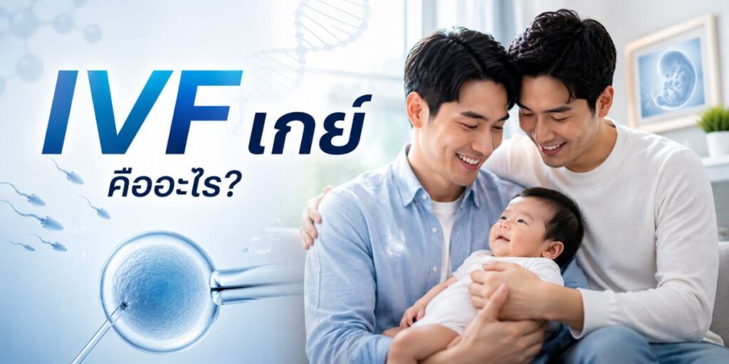 IVF เกย์ ตามกฎหมายไทยล่าสุด