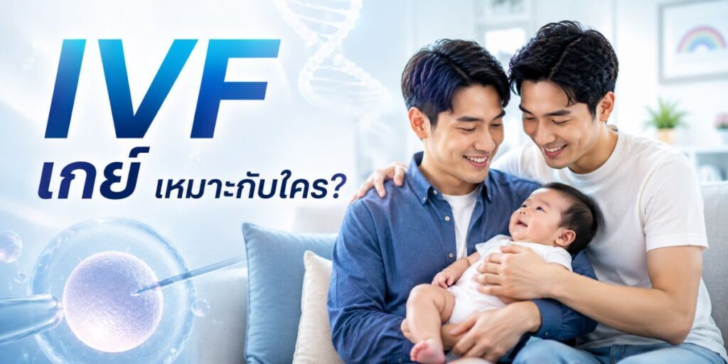 IVF เกย์ เหมาะกับใคร?