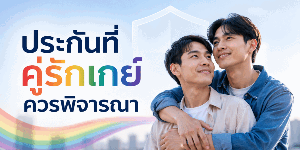 ประกันที่คู่รักเกย์ควรพิจารณา