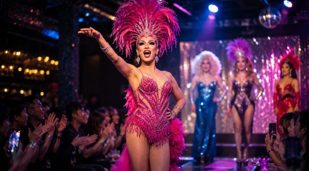ย่านไหนในกรุงเทพเหมาะสำหรับดู drag show มากที่สุด