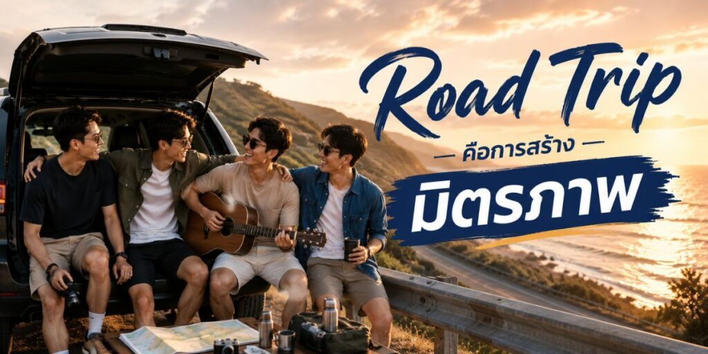 Road Trip คือการสร้างมิตรภาพ