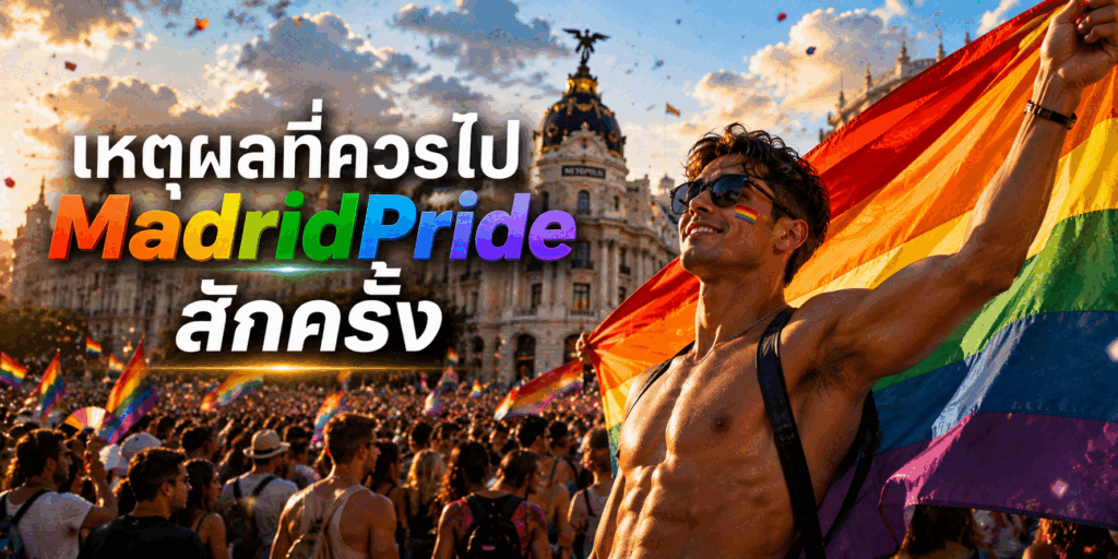เหตุผลที่ควรไป madridpride สักครั้ง