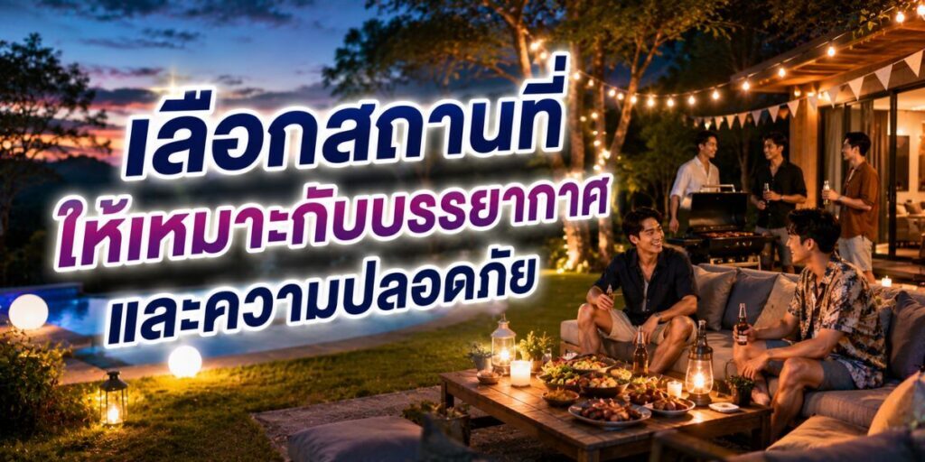 BBQ Party เกย์ จัดปาร์ตี้อย่างไรให้สนุกและประทับใจ