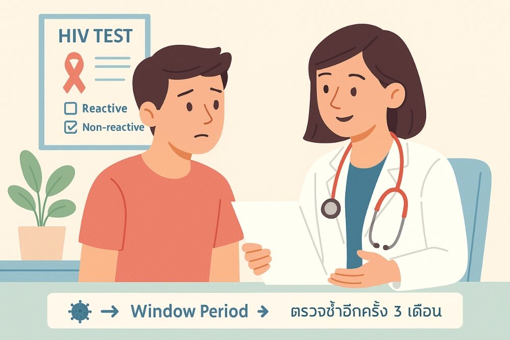 ตรวจเอดส์หลังเสี่ยง ควรตรวจเมื่อไรดี
