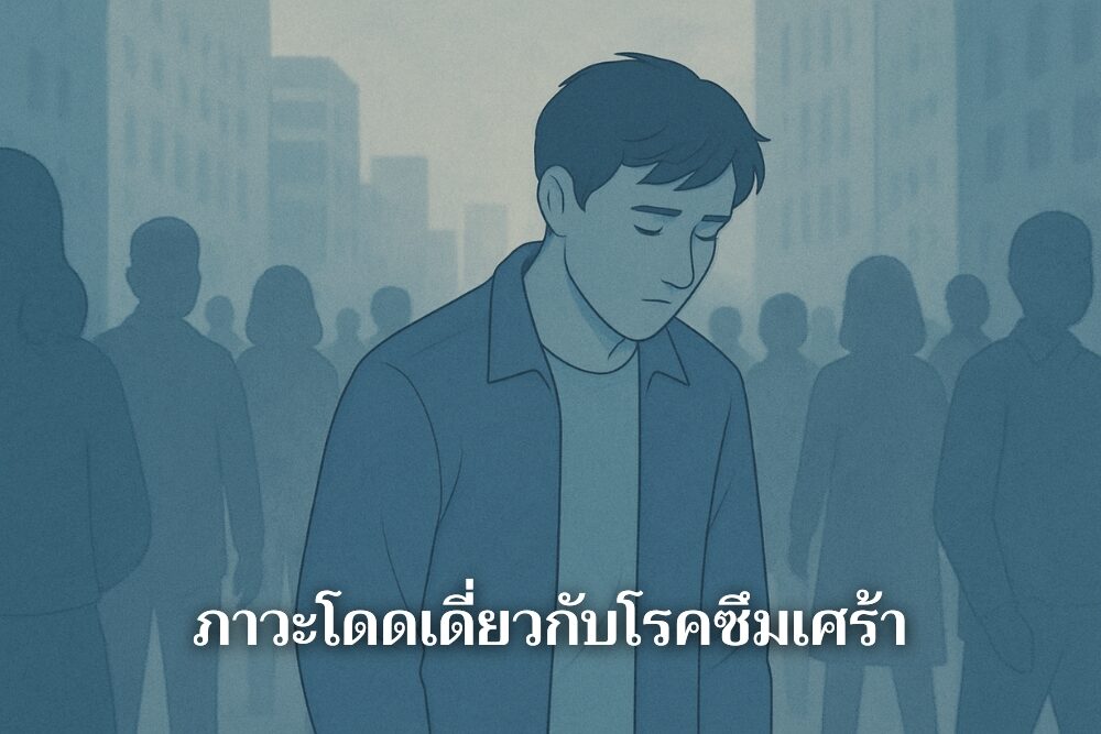 ภาวะโดดเดี่ยว กับโรคซึมเศร้า: สองภัยเงียบที่เกื้อหนุนกันอย่างน่ากลัว