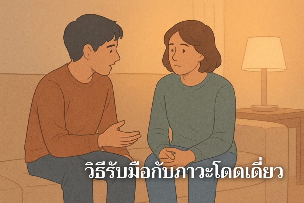 วิธีรับมือกับ ภาวะโดดเดี่ยว ก่อนมันจะกัดกินใจ