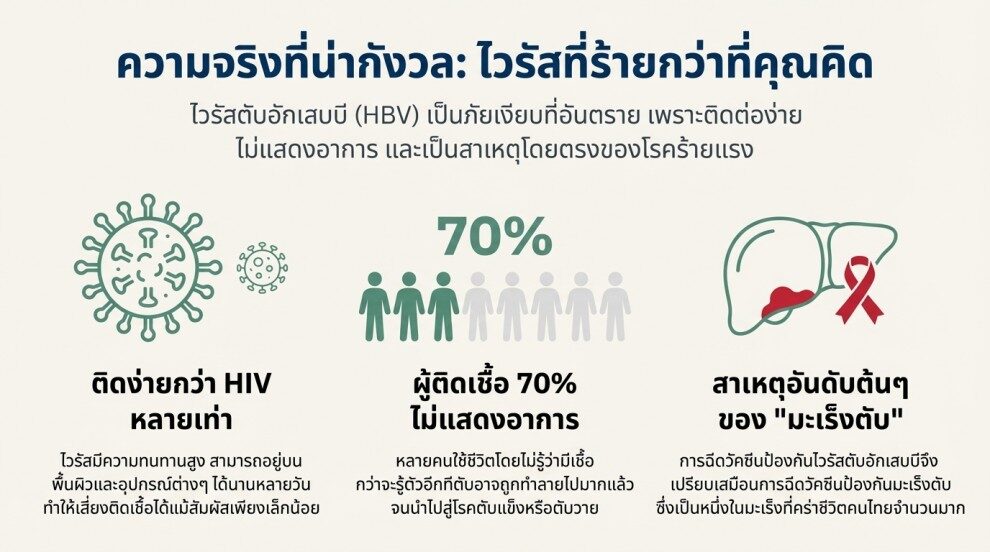 วัคซีนตับอักเสบบี จำเป็นแค่ไหน? กลุ่มเสี่ยงที่ควรฉีดด่วน!