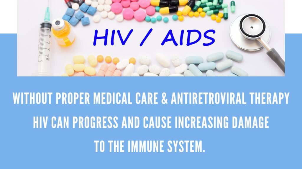 How does HIV turn into AIDS